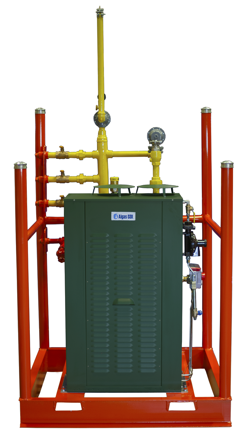 120 GPH Portable Vaporizer Unit - Algas Portable Vaporizer for Construction Sites